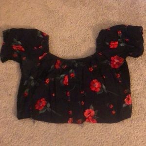 Urban Renewal Vintage Floral Crop Top